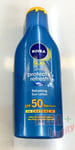 Nivea sun lotion protect and refresh SPF 50 PA++++ sunscreen 125 ml.