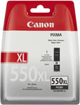 Canon PGI-550XL (Black) Ink Cartridge (Yield 620 Pages) XL MG750 Mx725 MX925 BN