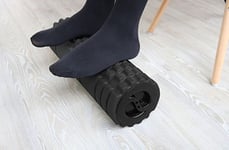 Unilux Repose-pieds ergonomique cylindrique Roller Feet - en mousse EVA noir