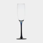 Marine Business Champagneglas i plast Party Blue, transparent/blå, 17 cl, 6-pack