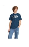Levi's Men's Relaxed Graphic Tee T-Shirt Dress Blues (Blue) S