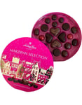 Anthon Berg Marzipan Selection - Stor Rund Konfekteske med Marsipansjokolade 330 gram