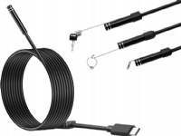 Xrec Endoskop inspektionskamera Usb typ-c Usb-c 10 m styv kabel