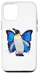 iPhone 13 Pro Penguins can fly colorful butterfly wings penguin Case