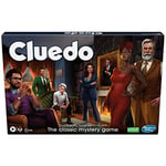 Cluedo Board Game for Children Aged 8 and Up, Reimagined Classic for 2-6 Players, Detective Mystery Games, Family Time, and Adults