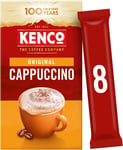 Kenco Cappuccino Instant Coffee Sachets 8X14.8G (Pack of 5, Total 40 Sachets, 59