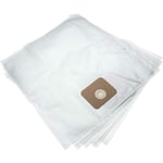vhbw 5x sacs compatible avec Nilfisk Multi II 30 T Inox VSC aspirateur - microfibres non tissées, 54,15cm x 49.5cm, blanc