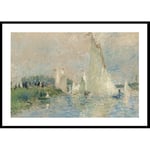 Gallerix Poster Regatta at Argenteuil By Auguste Renoir 50x70 4728-50x70