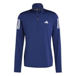 adidas Löpartröja Own The Run 1/2 Zip - Navy/Vit, storlek X-Large