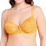 Sans Complexe - Arum - Soutien-Gorge Emboitant en Dentelle avec Armatures - Classique - Femme - Abricot Doré - 95C