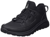 Jack Wolfskin Men's Seattle 365 Low M Walking Shoe, Black, 7.5 UK