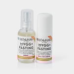 Sjö & Hav Mygg- fästingmedel Familjens val, Mygg + Fästing, 2-pack (roll-on, 50 ml spray 75 ml)