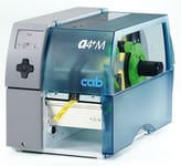 CAB A4+M 300 dpi Thermal Transfer Heat Shrink and Label Printer with Software