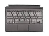 RTDpart Laptop Keyboard For Lenovo Ideapad Miix 520 520-12IKB Tablet Folio Arabia AR 5N20N88590 03X7562 With Backlit Gray New