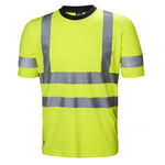 Helly Hansen Workwear Addvis T-paita huomiotakki, keltainen Huomioväri, Keltainen