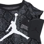 Nike Air Jordan 2 Piece Set Age 3 Months Baby Toddlers Black T Shirt Pants BNWT