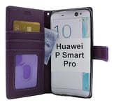 New Standcase Wallet Huawei P Smart Pro (STK-L21) (Lila)