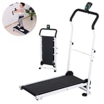 FEE-ZC Folding Treadmill for Home Indoor Fitness Equipment Weight Loss Stepper Walking Machine Household Treadmill Portable Cardio Fitness Exercise