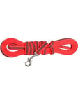 Julius-K9 C&G - Super-grip leash.red/grey.14mm/5m.with handle.max 30kg