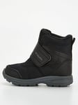 Columbia Kids Fairbanks Omni-Heat Waterproof Winter Boots - Black, Black, Size 11 Younger