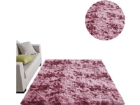 Strado Ombre Shaggy Carpet 200x200 OmbreRed (Red) universal