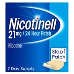 Nicotinell Step 1 Nicotine Patches (21mg) 7 Day Supply - Smokers of 20+ per day