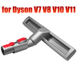 For Dyson Floor Brush + Adapter V7 V8 V10 V11 Vacuum Cleaner Accessories Parts
