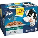 Felix As Good As It Looks Ocean Feasts In Jelly Â£4.25 - 100g - 343700