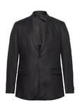 100% Linen Slim-Fit Suit Jacket Suits & Blazers Blazers Single Breasted Blazers Black Mango