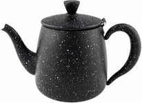 Grunwerg Cafe Ole Premium Black Granite Effect Teapot 0.5L PT-018BG
