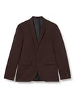 JACK & JONES Men's Jprfranco Blazer Noos, Black Coffee/fit: Super Slim fit, 42R