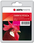 AgfaPhoto - 11 ml - magenta - compatible - cartouche d'encre - pour Canon PIXMA TS5051, TS5053, TS5055, TS6050, TS6051, TS6052, TS8051, TS8052, TS9050, TS9055