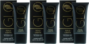 Bondi Sands Glo Lights Gold 25ml X 3