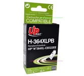 UPrint H-364XL-PB - 12 ml - taille XL - photo noire - compatible - remanufacturé - cartouche d'encre (alternative pour : HP 364, HP 364XL) - pour HP Deskjet 35XX; Photosmart 55XX, 55XX B111, 65XX, 7510 C311, 7520, Wireless B110