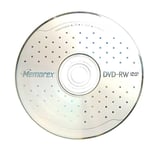 5 x Memorex DVD-RW Disc ReWritable Blank Discs in Sleeve x2 4.7GB 120min
