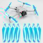 Master Airscrew - DJI Mini 4 Pro / 3 Pro Super Stealth Upgrade Propellers - Propeller - Blå - Kit 4-Pack