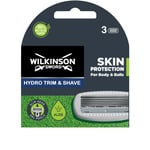 Recharge Rasoir Skin Protection Aloe Vera Wilkinson - Le Lot De 3 Recharges