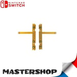 Nappe SR SL gauche + droite pour joycon nintendo switch - Mastershop - Blanc - Garantie 2 ans