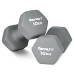 Athlyt - Neoprene Dumbbells - 2 x 10 kg