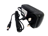 Fits Pro Swann CCTV CAMERA Power Supply Adapter Charger PLUG Mains 12V AC/DC UK