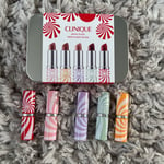 Brand New CLINIQUE 5 Piece  Plenty Of Pop lipsticks Gift Set Lip Colors