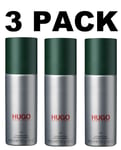 3PACK Hugo Boss Hugo Man Deodorant Spray 150ml Deodorant-PACK OF 3