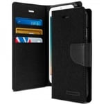 huawei Canvas Diary Huawei P30 Wallet Case Black