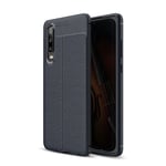 huawei Huawei P30 Leather Texture Case Navy