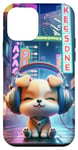 iPhone 12 mini Kawaii Puppy Headphones: The Puppy's Playlist Case