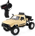 1/12 Giant RC Semi-truck 4WD Crawlers Chariot 4x4 RTR Car Driving Car Double Motors Drive Big Foot Car Remote Control Car Model Off-Road Vehicle Educational Toy For Kids Boys Easter Xmas Gifts