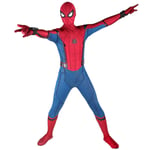 ZYZQ Spider-Man Cosplay Costume Homecoming Movie Fans Fancy Dress Bodysuit Halloween Super Hero Stage Performance Props Leotard,Blue-Men~XXL(175~185cm)
