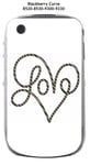 Coque BlackBerry Curve 8520 8530 9300 9330 design Coeur Love