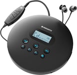Premium  Rechargeable  Bluetooth  CD  Player |  12Hr  Portable  Playtime |  in