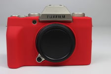 X-T200 Case, Zakao Soft Silicone Bag Lightweight Slim Skin Rubber Protective Digital Camera Case Cover for Fujifilm Fuji X-T200 XT200 (Red)